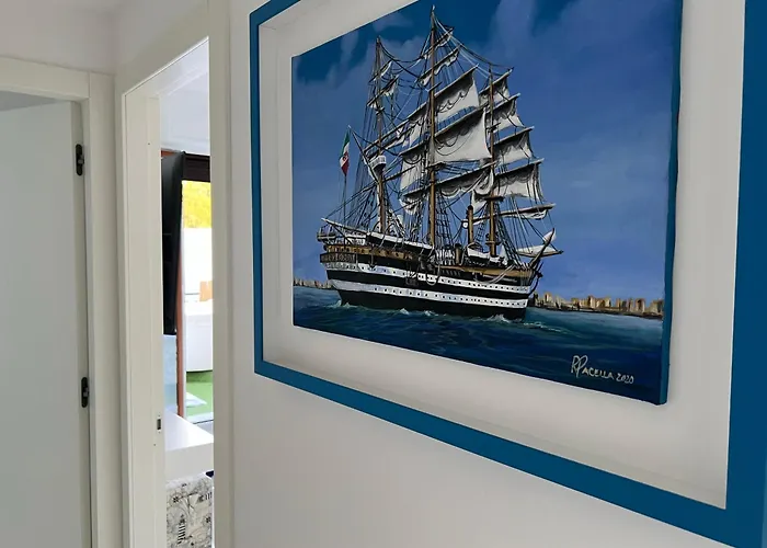 Sky Garden Maria Jose Liguria - Attico Vista Mare - Terraces - 2 Bagni- 2 Da Letto - Box, Wi-fi, Idromassaggio Free Inteiro Attico Per Voi, Con Ascensore