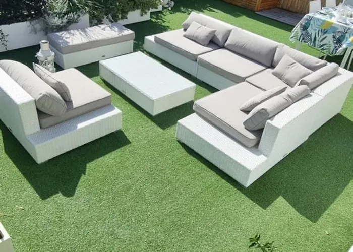 Sky Garden Maria Jose Liguria - Attico Vista Mare - Terraces - 2 Bagni- 2 Da Letto - Box, Wi-fi, Idromassaggio Free Inteiro Attico Per Voi, Con Ascensore * Rapallo