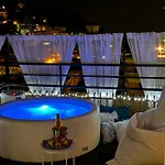 Sky Garden Maria Jose Liguria - Attico Vista Mare - Terraces - 2 Bagni- 2 Da Letto - Box, Wi-fi, Idromassaggio Free Inteiro Attico Per Voi, Con Ascensore شقة *
